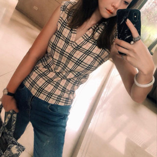 二手burberry背心/polo衫上衣正品