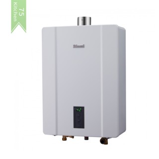 免運可刷卡【林內Rinnai】數位恆溫強制排氣式熱水器RUA-C1300WF / RUA-C1600WF