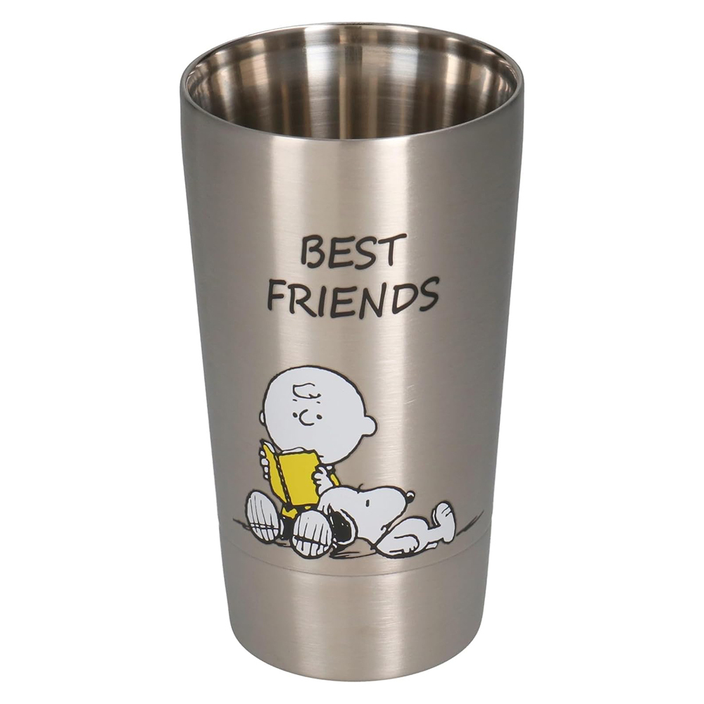 日本山加 YAMAKA 日本製 Snoopy 史努比 不鏽鋼隨行杯 350ml 友誼