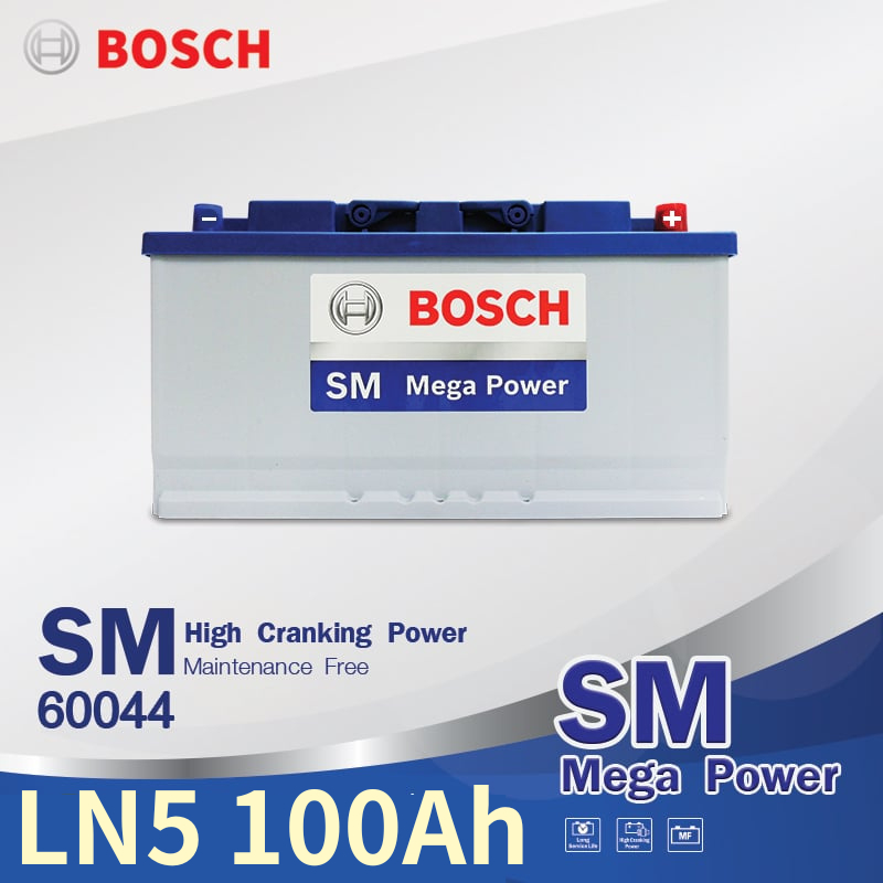 【德國Bosch 博世60044  SM 全新 免加水 原廠汽車電瓶(同60031/60038) 免運