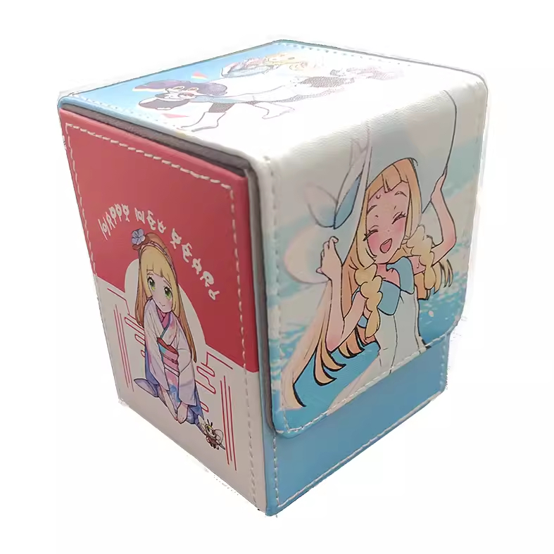 玩具之道-神奇寶貝/寶可夢皮製卡盒 開心的莉莉艾卡盒 寶可夢卡 卡片遊戲PTCG