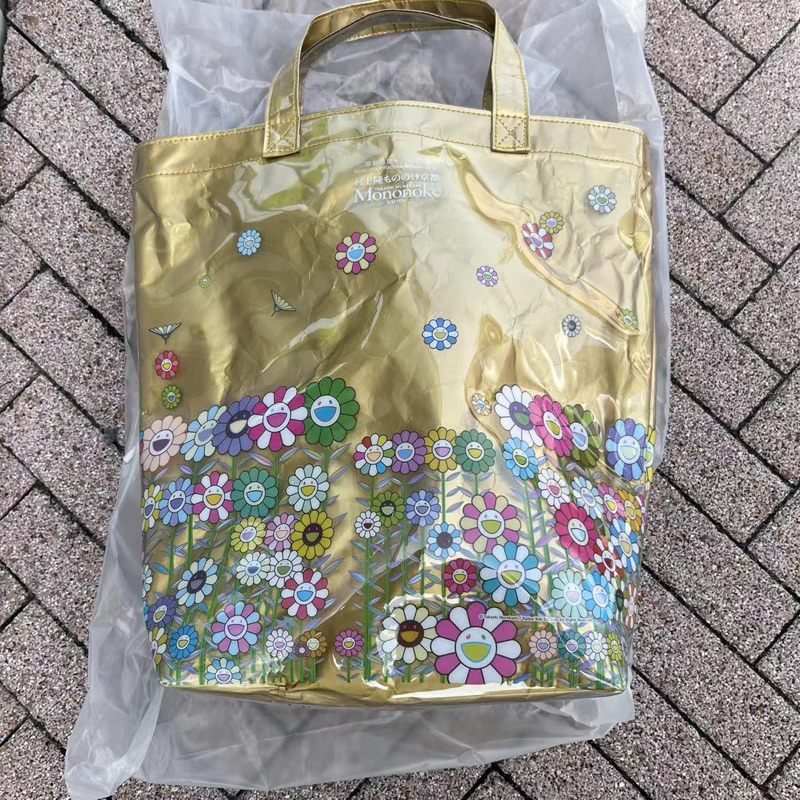 村上隆 #京都美術館 限定🔥 新品馬克杯 售完為止 /  最新品 鉑金防潑水托特包 小花短袖