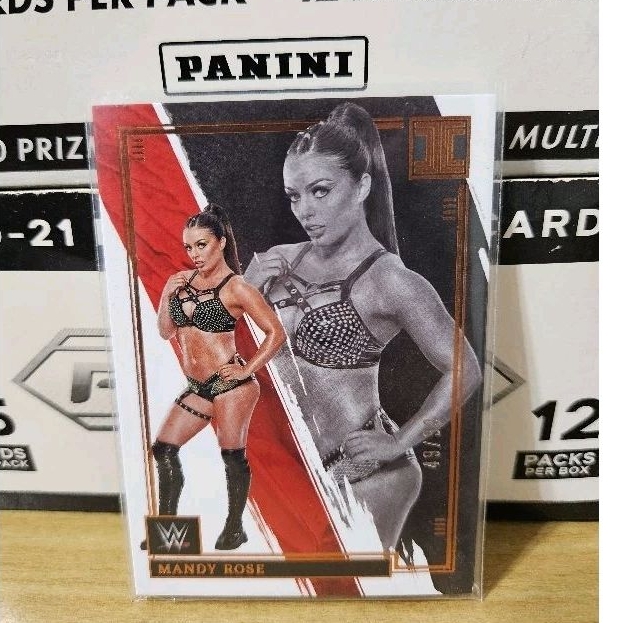 Panini Impeccable WWE Mandy Rose 限量99 49/99 摔角卡 白國寶