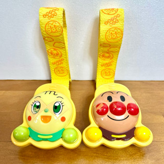 二手 麵包超人 細菌人 ANPANMAN 推車 手把 魔鬼氈 棉被夾 手推車 嬰兒車 娃娃車 配件 日本 卡通