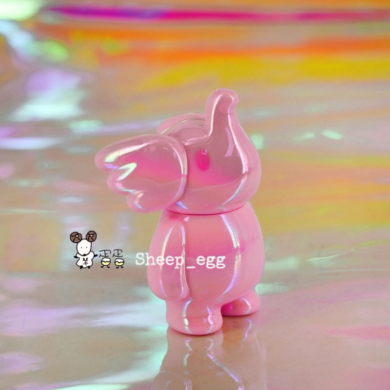 『現貨』羊蛋蛋 正版 UNBOX Elfie 100% 小象 BABY象 Nimbus Pink Chrome 粉色電鍍