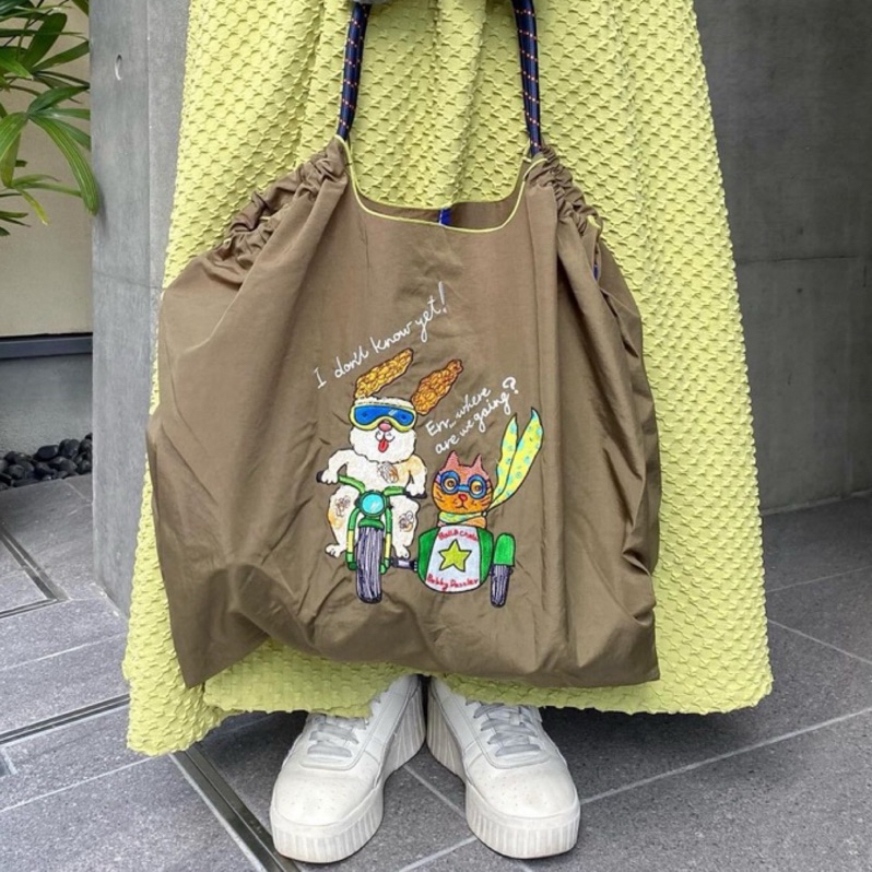 現貨｜日本 正櫃Ball&chain 京都 刺繡包 高圓圓同款 BOBBY DAZZLER BIKE