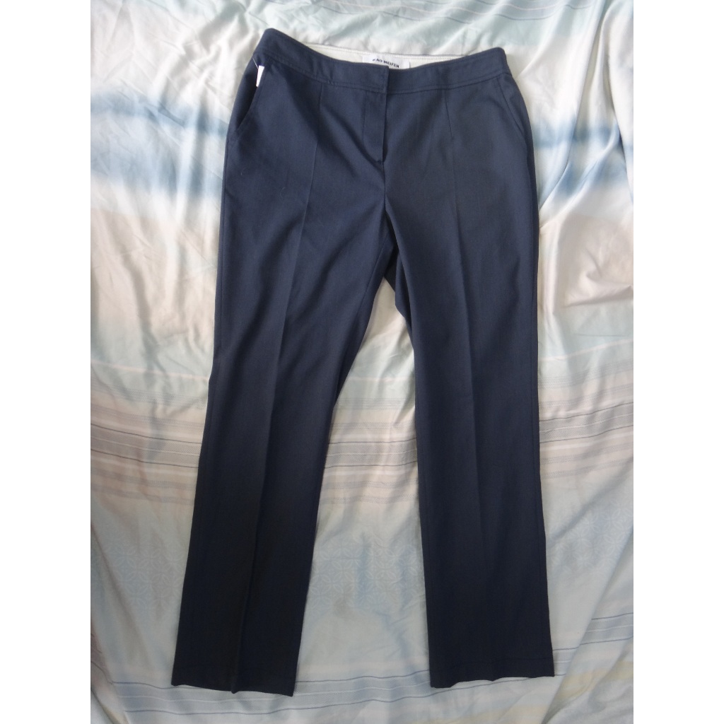 正品 高美芬 KAO MEIFEN 藍色 西裝褲 size: 11