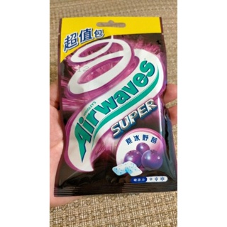 「現貨」Airwaves口香糖超值包 62g 紫冰野莓
