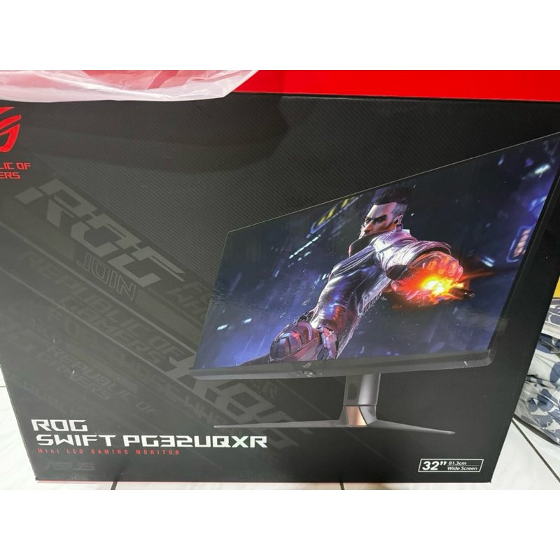 ROG PG32UQXR 32吋 4k160hz ips 1msGTG 10bit HDR 1000nit