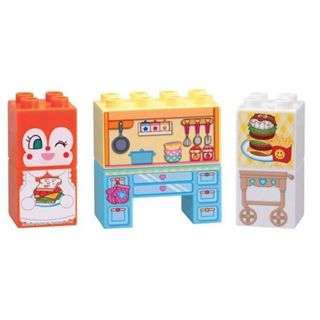 麵包超人 Anpanman 入門積木組 紅精靈&開心廚房 日本 玩具 學習 教具 兒童 幼兒 嬰幼兒 幼童 母嬰 親子