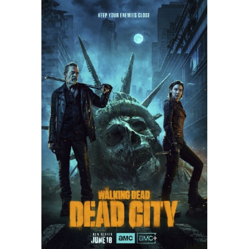 陰屍路：死亡之城#The Walking Dead: Dead City#海報#買海報送隨機DM#買到賺到#國外帶回