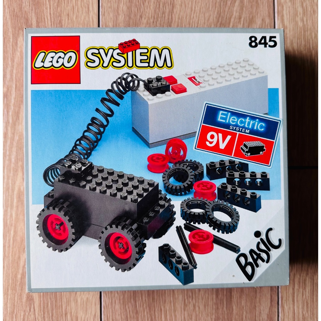 [快樂高手附發票] 公司貨 樂高 LEGO 845 Battery Motor, 9V 絕版