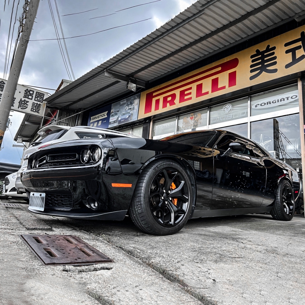 DODGE CHALLENGER 道奇挑戰者 底盤改裝升級 台灣KT-Racing避震器✦昆億國際✦昆億鋁圈✦美式鋁圈✦