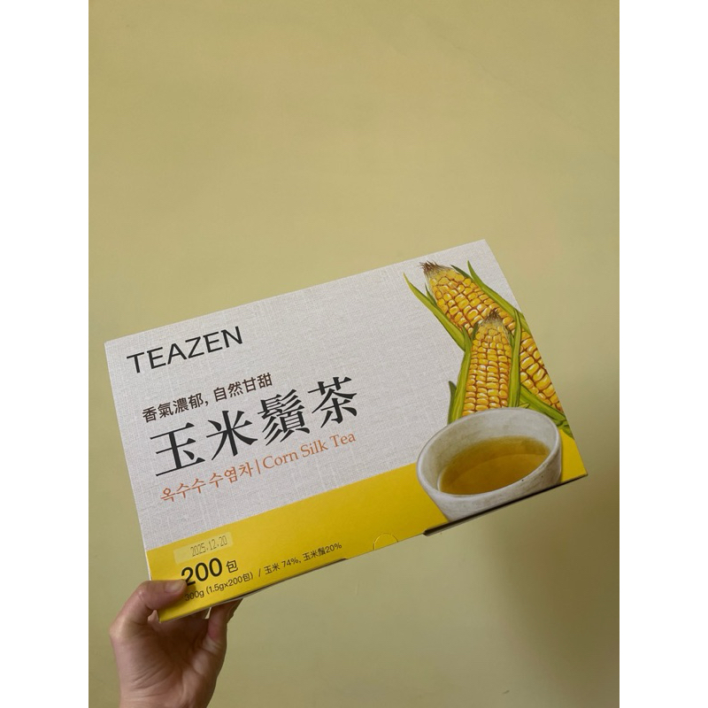 Costco 韓國 teazen 玉米鬚茶 期限至2025.12