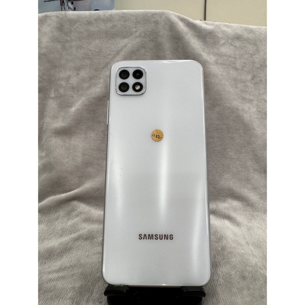 【便宜手機】SAMSUNG A22 白 64G 6.6吋 三星 手機 中古 師大 可自取 1122