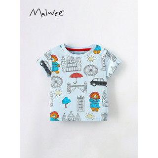 【丹丹嘟嘟】現貨💗Malwee-兒童短袖T恤 92101