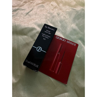 Giorgio Armani 亞曼尼 GA 奢華絲絨訂製唇萃唇釉 400 商品實拍 1.5ml