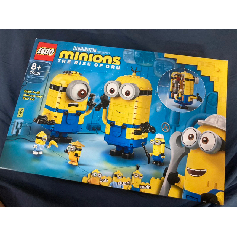 -全新-[LEGO] 小小兵2 75551 built Minions and their Lair