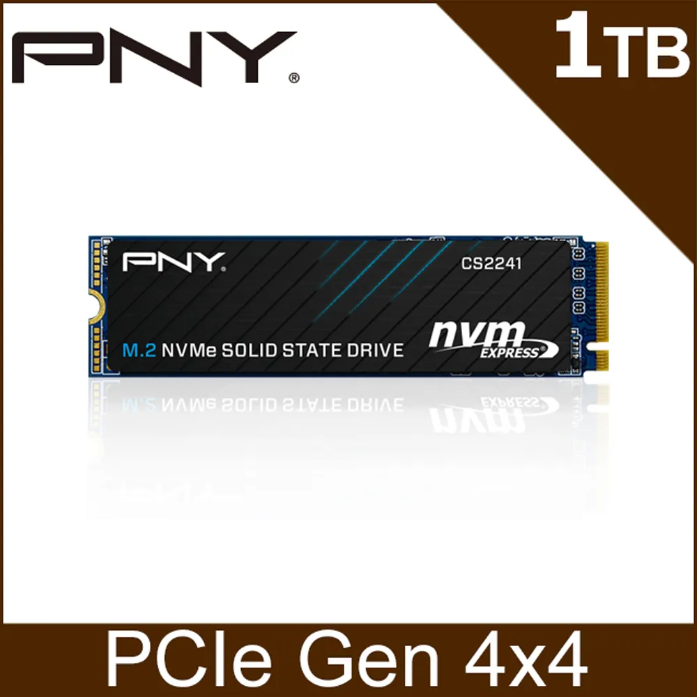 PNY CS2241 1TB M.2 2280 PCIe 4.0 SSD固態硬碟 (二手 保固內)