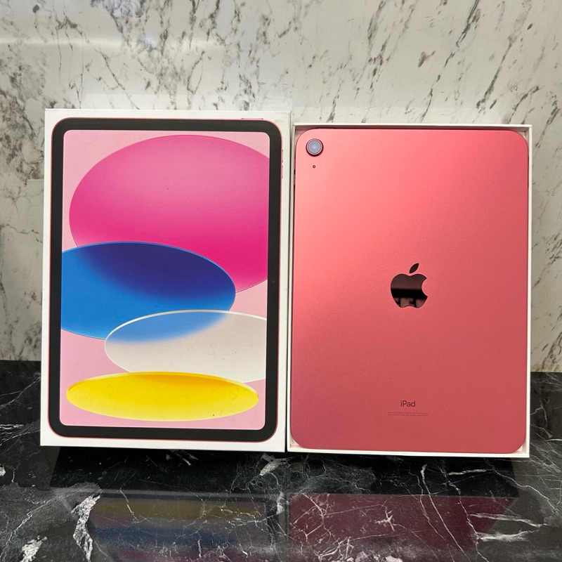 蘋果平板 iPad 10 64G WiFi 粉色 保固2025/2/26 🔋100% 循環次數0次