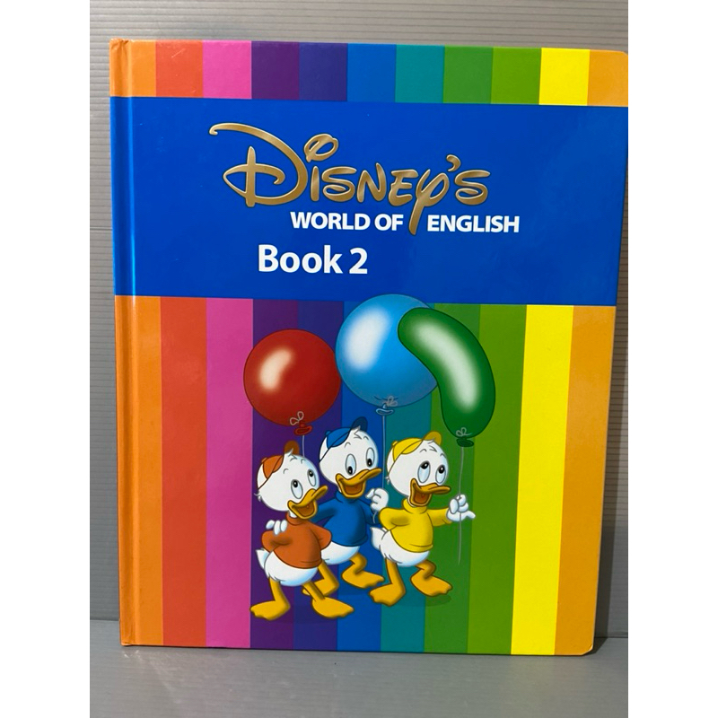 兒童書（寰宇迪士尼主課程（BOOK 2）本書 九成新 二手書