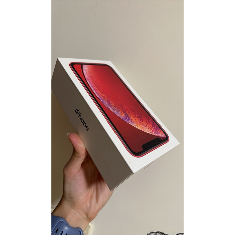 ［二手］IPhone XR 紅色 原廠空盒