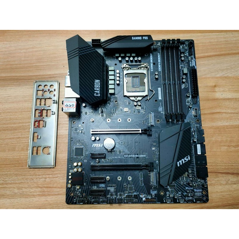 憲憲電腦 MSI B360 GAMING PRO CARBON主板 保一個月