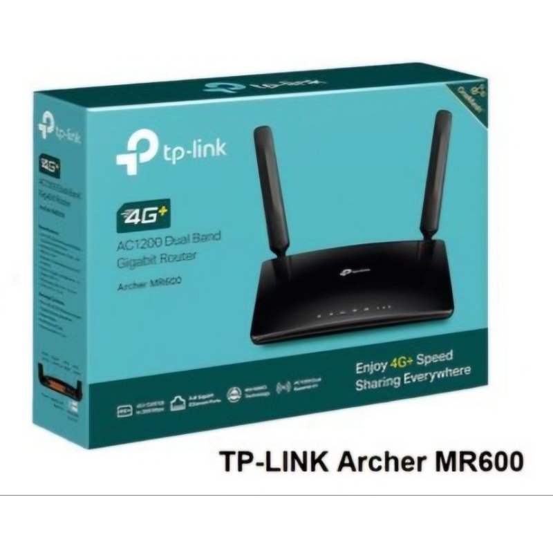 全新 TP-Link Archer MR600 AC1200 Cat6無線雙頻4G LTE 路由器 分享器