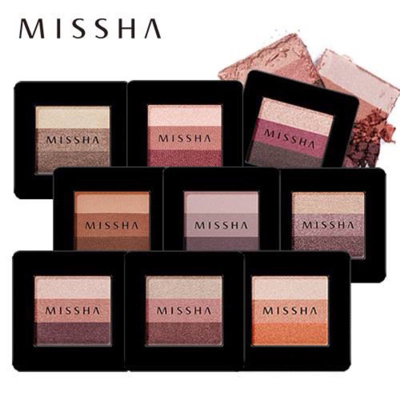 MISSHA 三色眼影 三色漸層眼影