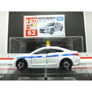 自藏品出清 Tomica 62 Mazda Atenza 計程車 新車貼
