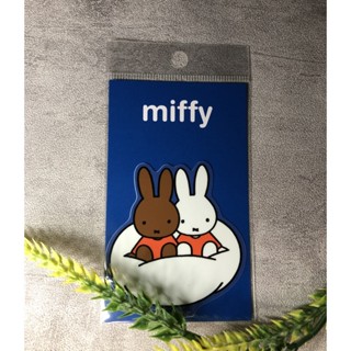 (現貨) 日本製 坐在雲端的米飛與梅蘭妮繪本圖案造型貼紙 Miffy 米菲兔 繪本 防水耐光 行李箱貼紙 戶外貼紙