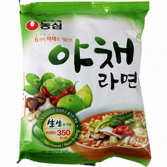 【韓國素食】 蔬菜泡麵 蔬菜拉麵 素食泡麵 素食拉麵 五辛素 韓國泡麵 農心