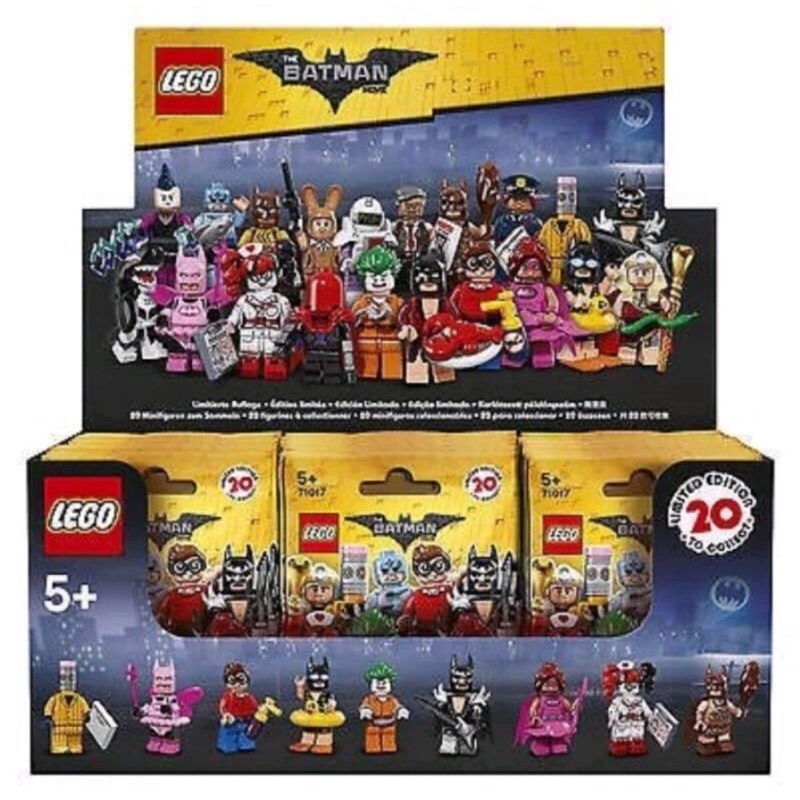 【ToyDreams】LEGO Minifigures 71017 蝙蝠俠電影人偶包 整箱60隻