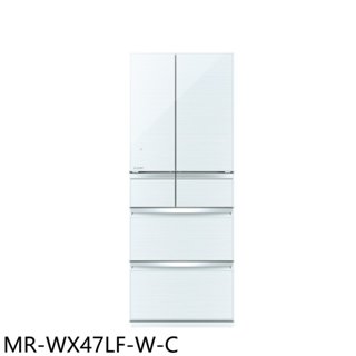MR-WX47LF-W-C【MITSUBISHI 三菱】 472公升六門冰箱/水晶白