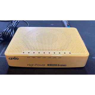 售二手 CERIO DT-200NH 802.11n 分享器(無線部分有問題)+ASUS GX100SB HUB一起賣
