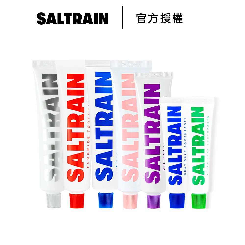 SALTRAIN 灰鹽牙膏 30g 100g 180g 多款可選 積雪草修護 無氟淨護 韓國 口腔護理－WBK 寶格選物