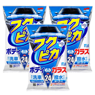 日本 SOFT 99 車外萬用巾(24片裝) 3包優惠組