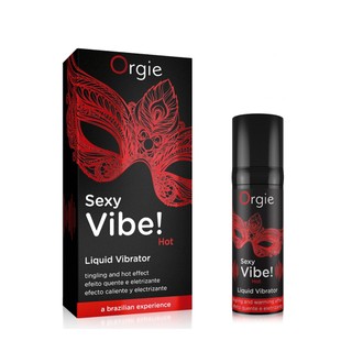葡萄牙Orgie 熱感 Vibrator Sexy Vibe-hot 陰蒂震動 快感液-激情款15ml