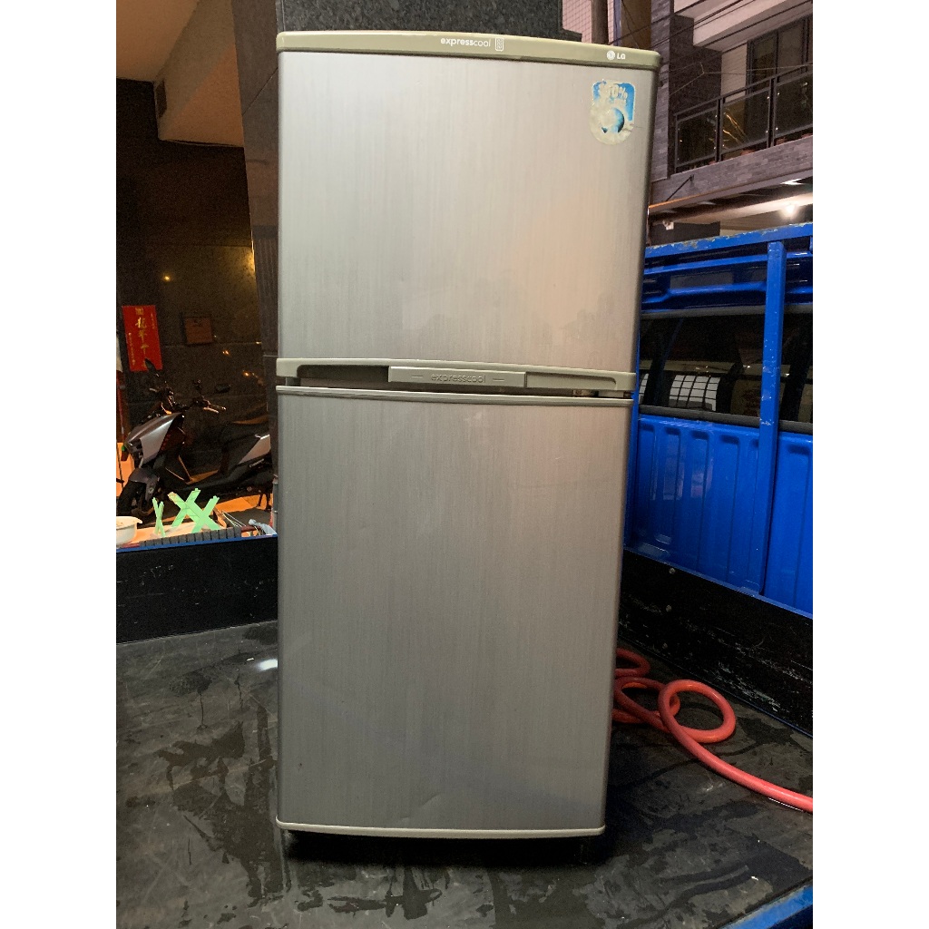 [中古] LG 157L 小雙門冰箱 家庭冰箱 "自動除霜功能" 台中大里二手冰箱 台中大里中古冰箱 修理冰箱 維修冰箱