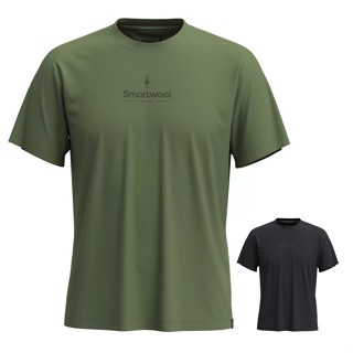 Smartwool 聰明羊 男女 LOGO塗鴉短Tee 美麗諾羊毛/羊毛衣/短袖/排汗衣 SW002364