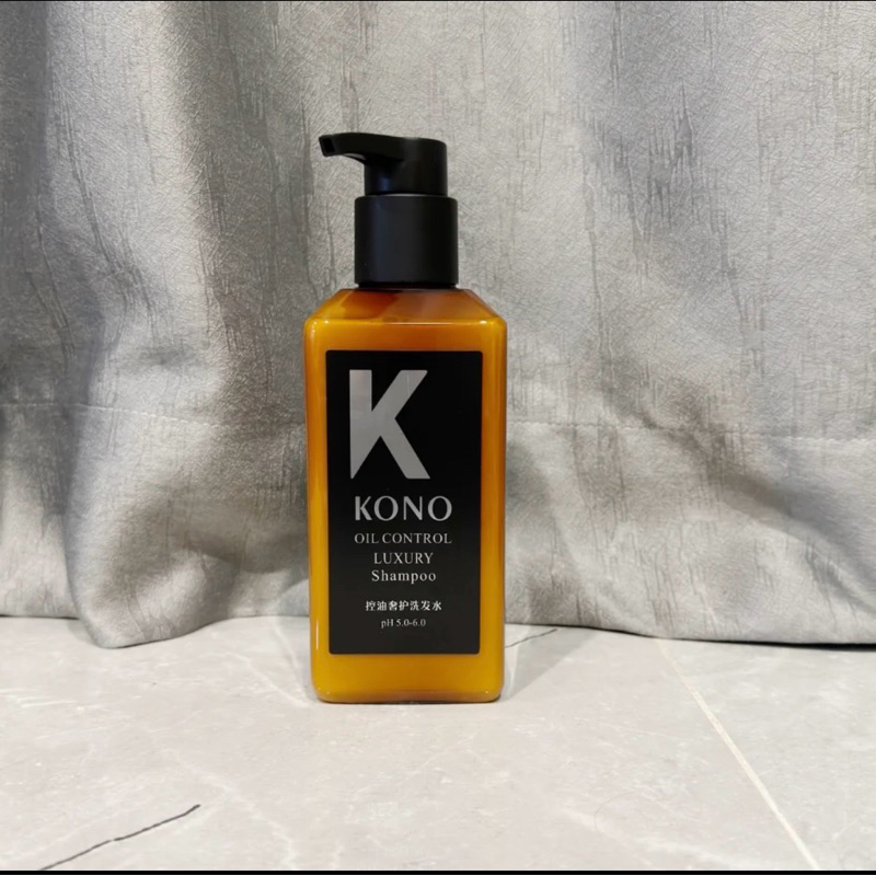 KONO控油祛屑清爽黑标小K瓶洗发水kon小黑洗发水【沙龙系列】正品