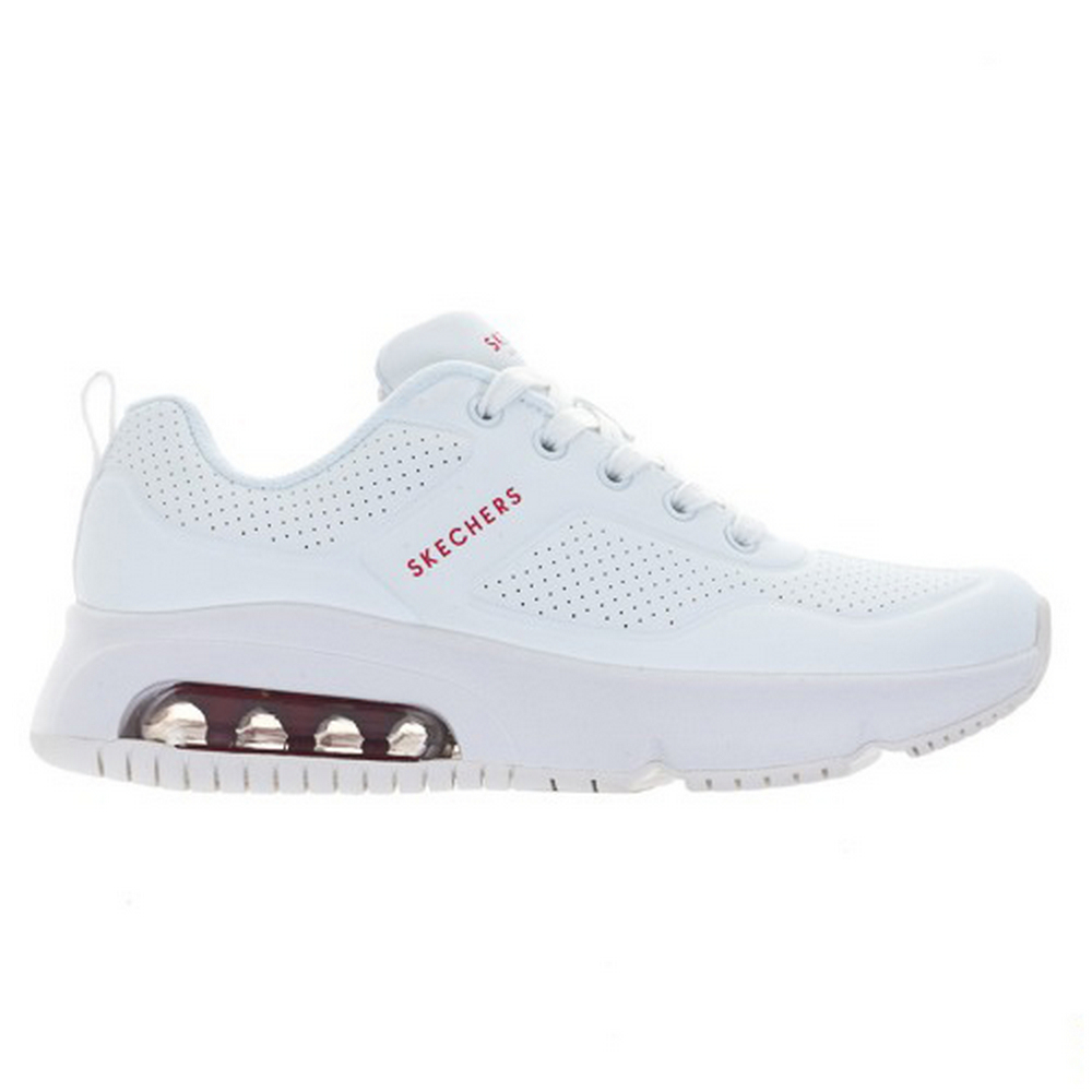 【SKECHERS】UNO EVOLVE 休閒鞋 運動鞋 氣墊 白 女鞋 -177610WHT