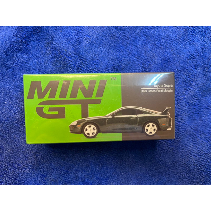 【QIYI SHOP】MINI GT 230 Toyota Supra JZA80 Dark green綠色款 左