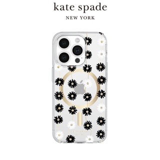 【Kate Spade】iPhone 15/ Pro / Pro Max MagSafe 精品軍規防摔手機殼 雛菊花戀