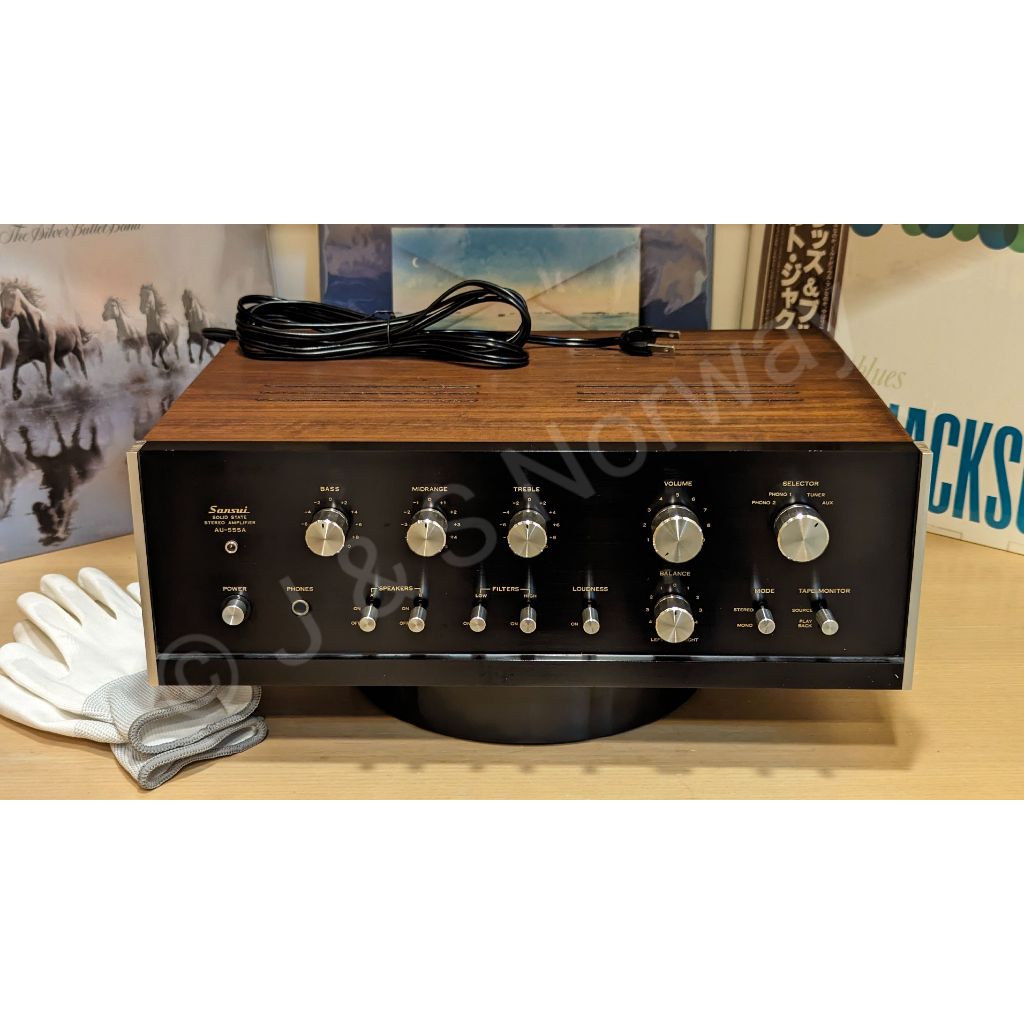 Sansui AU-555A (#8) 山水擴大機(放大器) 型號 AU-555A(#8)