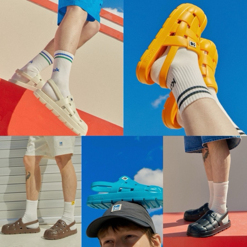 Jayustorage🐿韓國代購丨Kodak 柯達 防水編織涼拖鞋