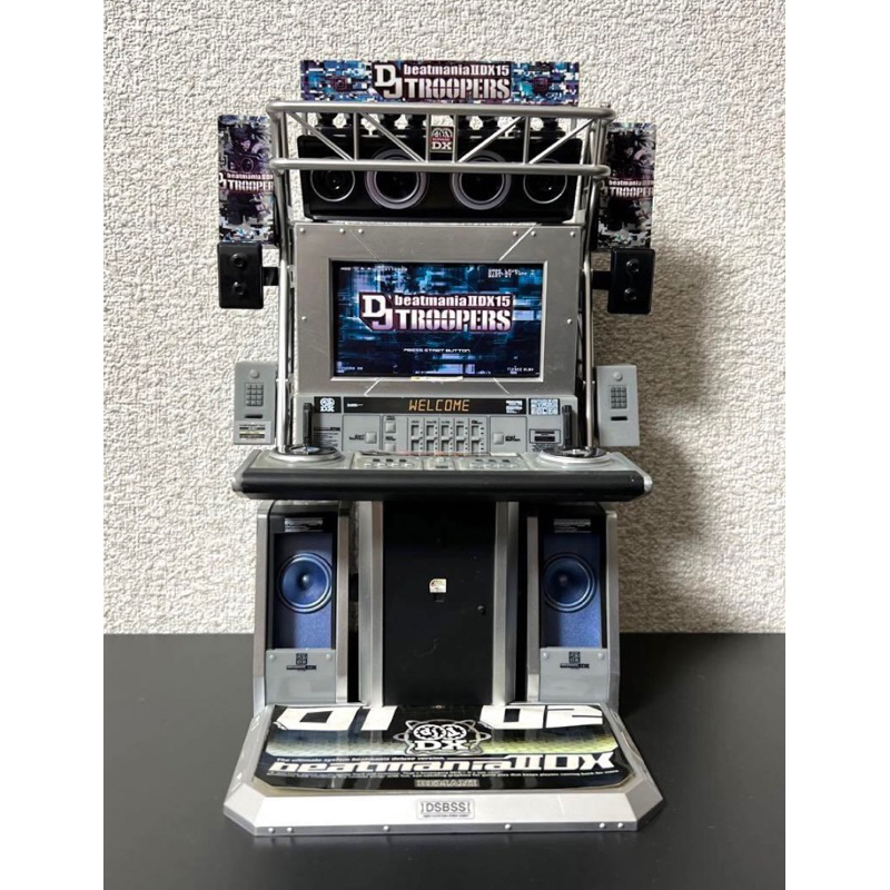 （姆仔fun玩具）絕版 konami beatmania IIDX 15 DJ TROOPERS 模型