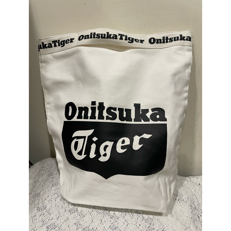 Onitsuka Tiger鬼塜虎帆布提袋
