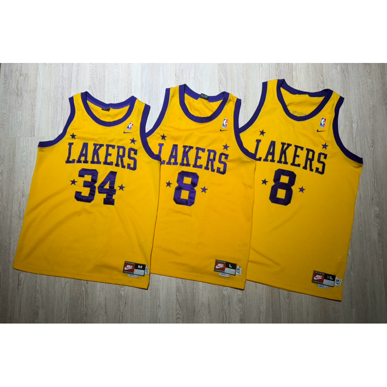 四星黃 M/L/XL 球衣 Kobe O’Neal