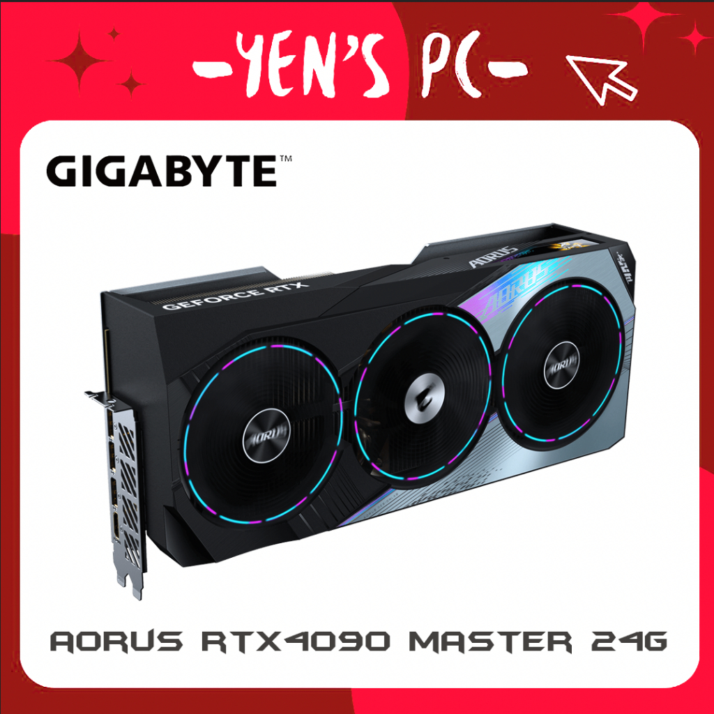 YEN選PC GIGATYTE 技嘉 AORUS RTX4090 MASTER 24G